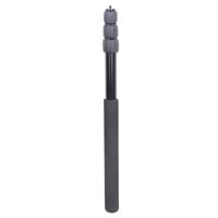 Aluminium Handheld Boompole Microfoonhengel voor Camera / LED lamp of microfoon Maximale lengte: 173 cm (zwart) - thumbnail