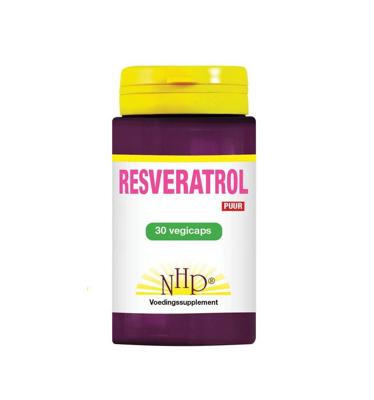 NHP Resveratrol 500mg puur 30 Vegetarische capsules