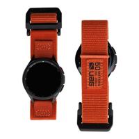 URBAN ARMOR GEAR Active Strap Samsung Galaxy Watch6 44/40mm, Watch6 Classic 47/43mm, Watch5 Pro 45mm, Watch4 44/40mm, Watch4 Classic 46/42mm (vervangingsbandje van nylon) roest (bruin) - thumbnail