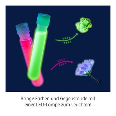 Kosmos neon glow experimenten - thumbnail