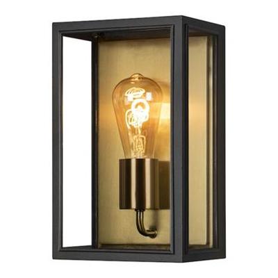 KonstSmide BuitenlampCarpi zwart met goud - 7347-758