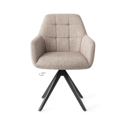 Jesper Home Noto eetkamerstoel Biscuit Beach turn black