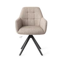 Jesper Home Noto eetkamerstoel Biscuit Beach turn black - thumbnail