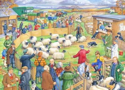 Sheep Sale Puzzel 250 Stukjes XL