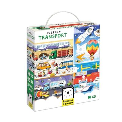 Banana Panda - puzzel transport - 24st. Banana Panda - puzzel transport - 24st.