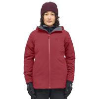 Haglofs Mimic Alert Hood Isolatiejas Dames Carmine Red S - thumbnail