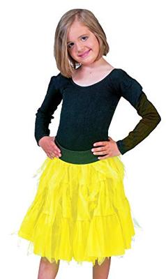 Fancy petticoat neon geel kind