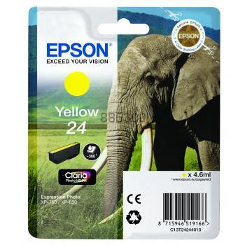 Epson 24 (Elephant) Yellow Ink