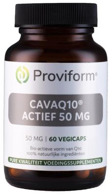 CavaQ10 actief 50mg 60 Vegetarische capsules