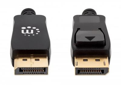 Manhattan 353595 DisplayPort-kabel DisplayPort Aansluitkabel DisplayPort-stekker, DisplayPort-stekker 1.00 m Zwart 8K UHD