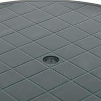 Tuintafel 89 cm kunststof groen - thumbnail