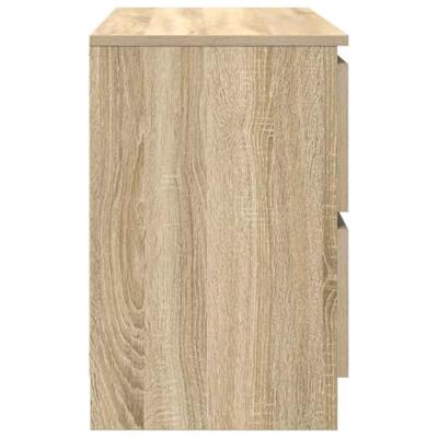 Tv-meubel 80x35x54 cm spaanplaat sonoma eikenkleurig