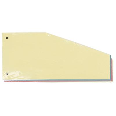 Pergamy trapezium verdeelstroken, pak van 100 stuks, assorti