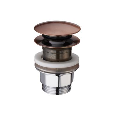 Salenzi Clickwaste Giro Gegalvaniseerd Geborsteld Messing Koper 66 mm Salenzi Clickwaste Giro Gegalvaniseerd Geborsteld Messing Koper 66 mm