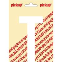 Plakletter Nobel Sticker witte letter T wit Pickup - Pickup - thumbnail