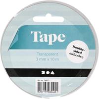 Creativ Company Dubbelzijdig klevend tape 3mm, 10m - thumbnail