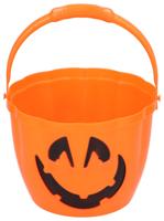 Halloween emmer met led 19x15cm - thumbnail