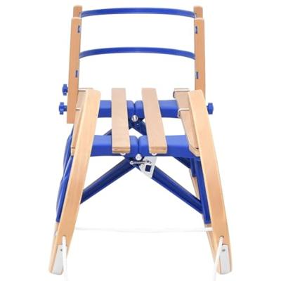 VidaXL Slee met rugleuning inklapbaar 110 cm multiplex