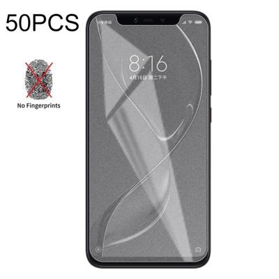 50 stuks non-Full matte Frosted gehard glas film voor Xiaomi Mi 8 Explorer geen retail pakket