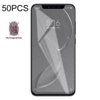 50 stuks non-Full matte Frosted gehard glas film voor Xiaomi Mi 8 Explorer geen retail pakket - thumbnail