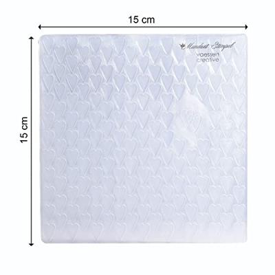 Mundart Stempel • embossing sjabloon lange harten