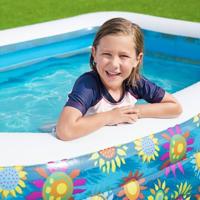Bestway Kinderzwembad opblaasbaar 229x152x56 cm blauw - thumbnail