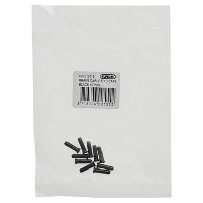 Elvedes antirafeldopjes 2,3mm zwart (500x) alum. elv2012013