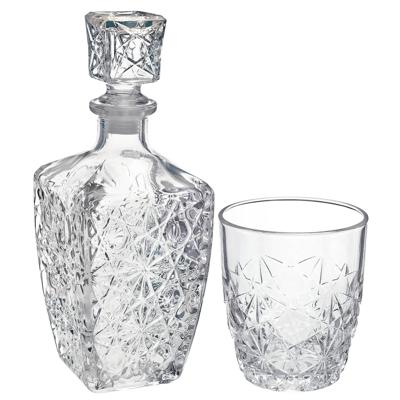 Bormioli Rocco Whiskey Set Dedalo - 7 delige set