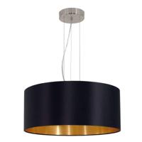 Eglo Landelijke hanglampMaserlo 53cm zwart met goud - 31605 - thumbnail