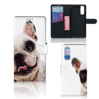 OPPO Find X2 Telefoonhoesje met Pasjes Franse Bulldog - thumbnail