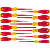 Wiha 3201 K12 Schroevendraaierset VDE 12-delig Plat, Kruiskop Pozidriv, Kruiskop Phillips, Plus/minus, Binnen-Torx - thumbnail