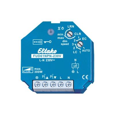 Eltako FUD61NPN-230V Actor Draadloos Dimschakelaar Inbouw (in muur)