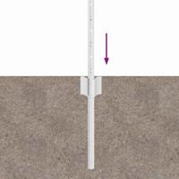 VidaXL Afrasteringspaal 22 pcs zilver 120 cm staal - thumbnail