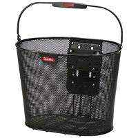 RIXEN & KAUL fietsmand, voorop "oval plus ef" fr.basket r&k oval plus ef black - thumbnail