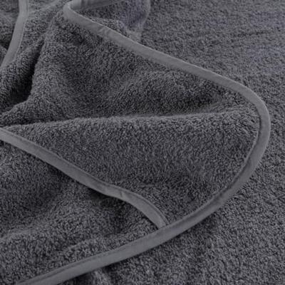VidaXL Strandhanddoeken 2 st 400 g/m² 75x200 cm stof antracietkleurig VidaXL Strandhanddoeken 2 st 400 g/m² 75x200 cm stof antracietkleurig