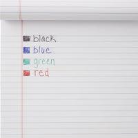 Balpen Paper Mate Inkjoy 4 kleuren Quatro standaard medium | 12 stuks - thumbnail