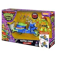 Boti teenage mutant ninja turtles battle cycle scooter met raphael - thumbnail
