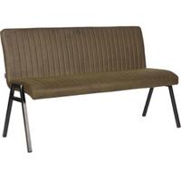 LABEL51 Eetkamerbank 'Matz', 145cm, kleur Groen - thumbnail