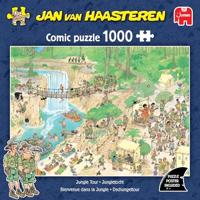 Jan Van Haasteren legpuzzel - de jungletocht, 1000st. - thumbnail