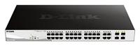 D-Link DGS-1210-28MP/E Netwerk switch RJ45/SFP 24 + 4 poorten 56 GBit/s PoE-functie - thumbnail
