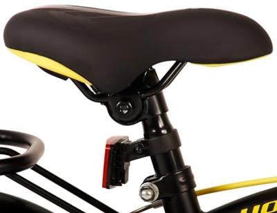 Volare thombike kinderfiets - jongens - 12 inch - zwart geel - twee handremmen