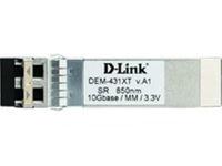DEM 431XT - SFP+ transceivermodule - 10 GigE - 10GBase-SR - maximaal 300 m - voor D-Link Data Center 10; DGS 3630; DXS 1100, 1210, 3400, 3600; Web Smart DXS-1210-12 - thumbnail