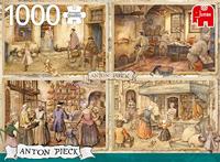 Premium Collection Anton Pieck, Bakkers uit de 19e eeuw 1000 stukjes - thumbnail