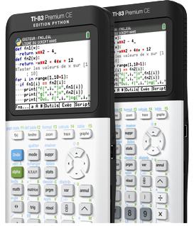 Texas Instrument TI-83 Premium CE Python Calculator