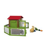 Schleich farm world konijnenhok 42728 - thumbnail