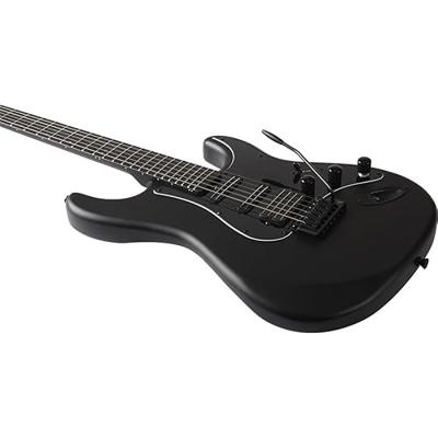EKO Aire 500 Stealth matte black elektrische gitaar