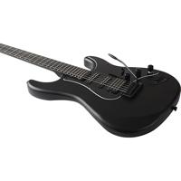 EKO Aire 500 Stealth matte black elektrische gitaar - thumbnail