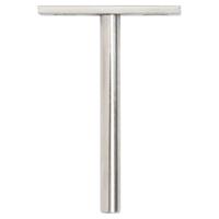 VidaXL Zwevende plankdragers 12st onzichtbaar ø10x100 mm koolstofstaal - thumbnail