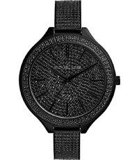 Horlogeband Michael Kors MK3318 Staal Zwart 12mm Horlogeband Michael Kors MK3318 Staal Zwart 12mm