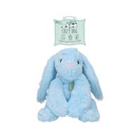 Cozy Dog Bunny Hondenknuffel - Puppy Knuffel met Hartslag - Hartslag knuffel voor hond - Hondenspeelgoed - Tegen Verlatingsangst (Blauw) - thumbnail